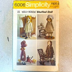 Holly Hobby doll and wardrobe pattern